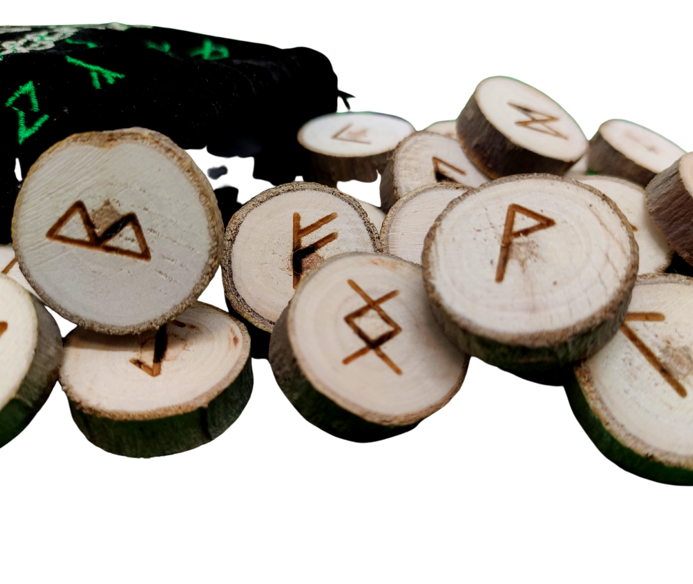 Wooden Rune Wood rune set – Witchy Cauldron
