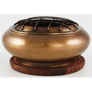 Brass Screen incense burner