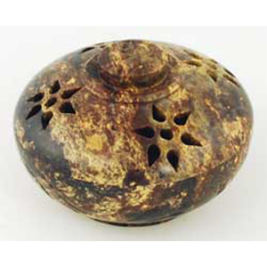 Floral soapstone burner/ box