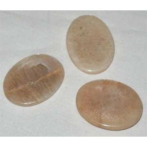 Moonstone worry stone