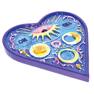 Ouija Planchette Incense Burner 5"