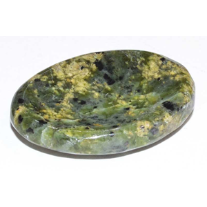 Serpentine worry stone