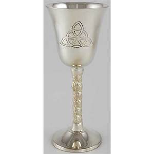Triquetra chalice 4 3/4"