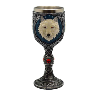 White Wolf chalice 7 1/2"