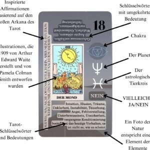 Tarotdeck, deutsche Version